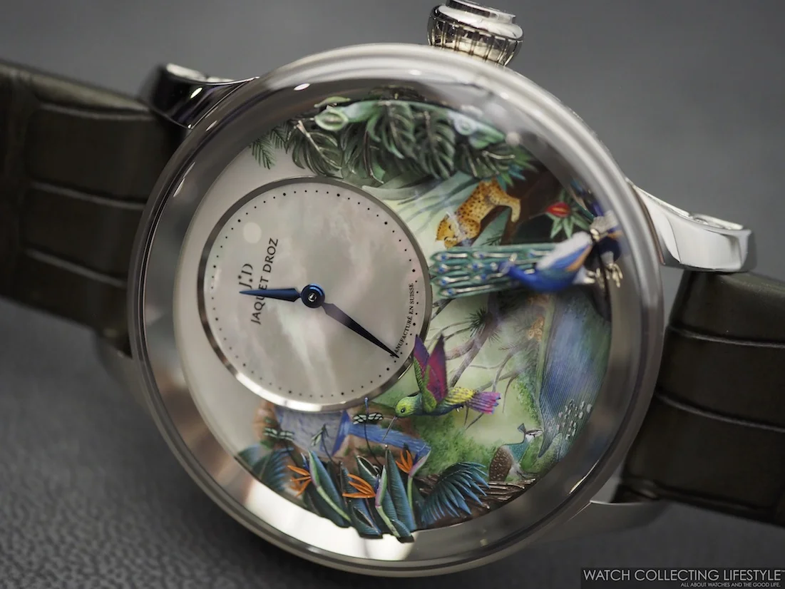 Insider Jaquet Droz Tropical Bird Repeater. Where the Hummingbird Takes the Center Stage. WATCH COLLECTING LIFESTYLE